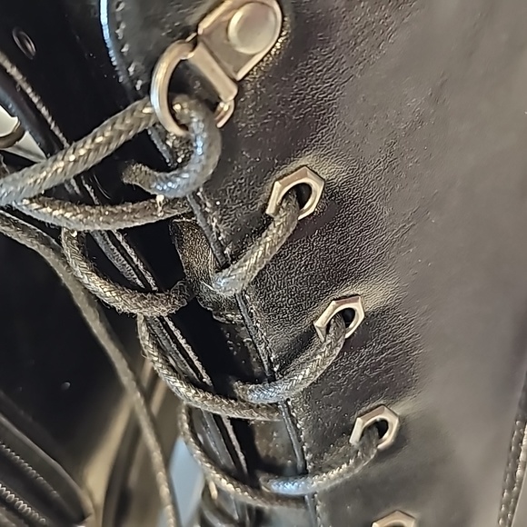 Cushionaire Black Boots Size 9.5 - Picture 2 of 10